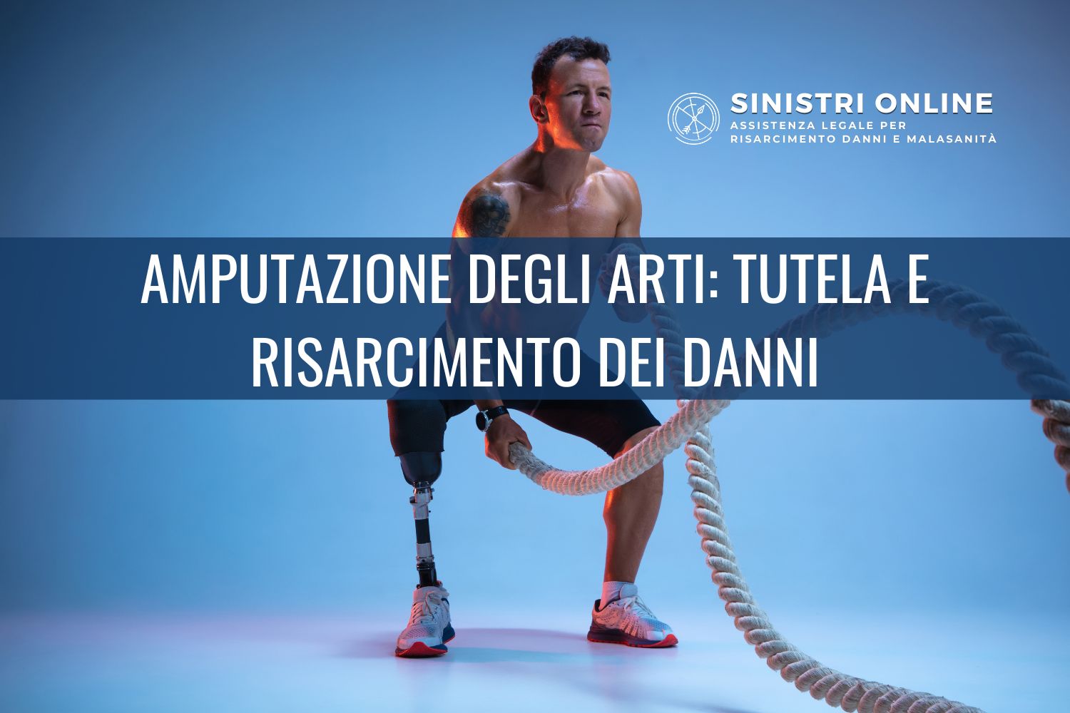 amputazione arti gamba braccia
